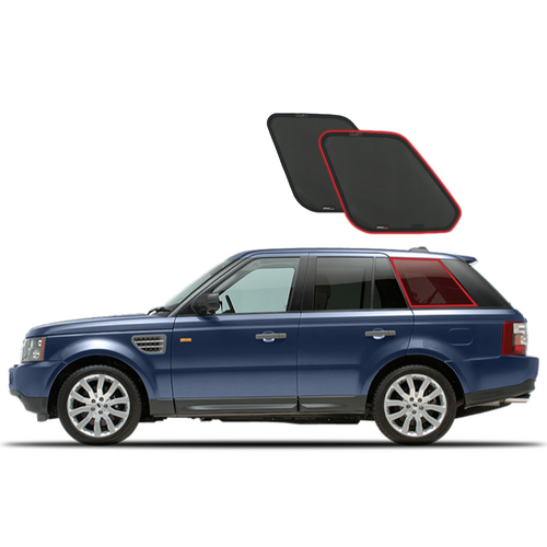 Land Rover Range Rover Sport 1st Generation Port Window Shades (L320; 2005-2013)