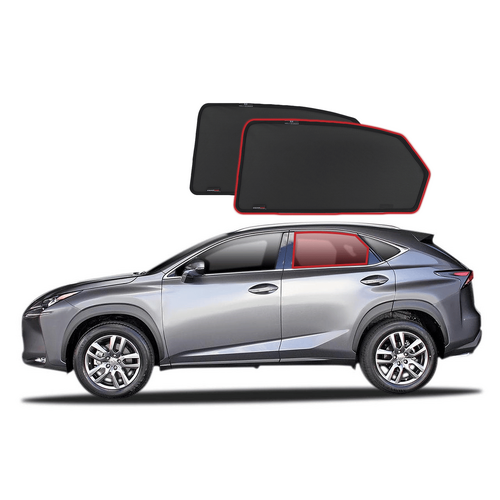 Lexus NX 1st Generation Car Rear Window Shades (AZ10; 2014-2021)