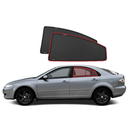 Mazda 6 Sedan 2nd Generation Car Rear Window Shades (GH; 2007-2012)