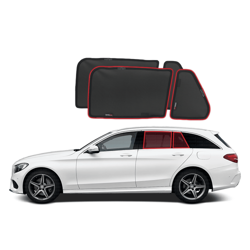 Mercedes-Benz C-Class Wagon Car Rear Window Shades (S205; 2014-2021)*