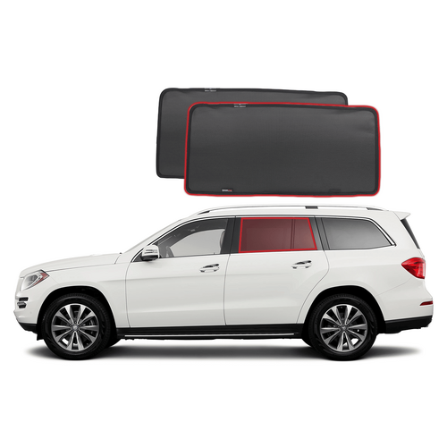 Mercedes-Benz GL-Class/GLS-Class 2nd Generation Car Rear Window Shades (X166; 2012-2019)*