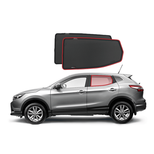 Nissan Qashqai/Rogue Sport Car Rear Window Shades (J11; 2013-2022)