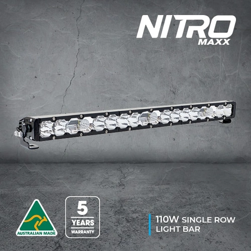 Ultra-Vision Nitro Maxx 110W 27″ Single Row Light Bar