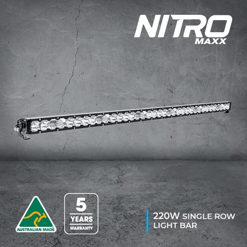 Ultra-Vision Nitro Maxx 220W 52″ Single Row Light Bar