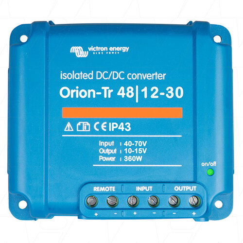 Victron Orion-Tr 48/12-30A (360W) Isolated DC-DC converter