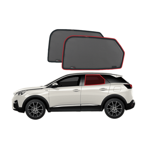 Peugeot 3008 2nd Generation Car Rear Window Shades (P84; 2016-Present)