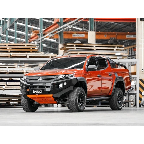 Piak Elite No Loop Bar With Recovery Points & Bash Plate - Mitsubishi Triton 11/2018 to 11/2023