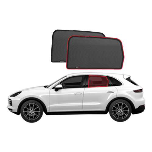 Porsche Cayenne 2nd Generation Car Rear Window Shades (2010-2017)*