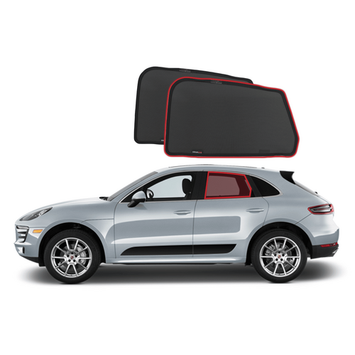 Porsche Macan Car Rear Window Shades (Type 95B; 2014-Present)*