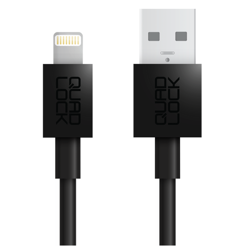 Quad Lock USB-A to Lightning Cable - 20cm