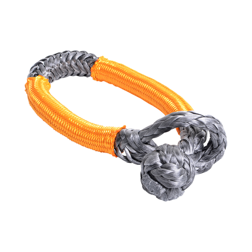 4WD - SOFT SHACKLE - grey with orange sheath - WITH BONUS DRYING BAG