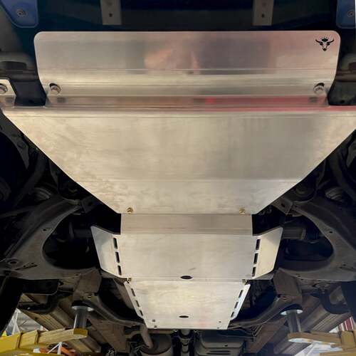 4mm Aluminium- Front, Sump, Transmission and Transfer Case Bash Plates - LDV T60 2017-2022