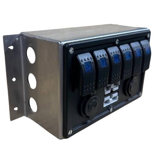 6 Way Illuminated Switch Panel with Accessories