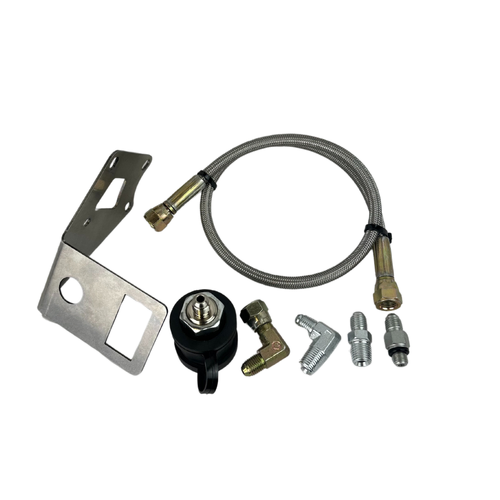 Scrub King D-MAX/Cannon/Ranger/BT50/MU-X/Everest Braided Hose & Steel Air Outlet Kit (Combination)