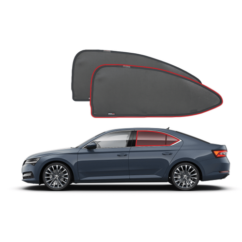 Skoda Superb Sedan 3rd Generation Car Rear Window Shades (B8, Typ 3V; 2015-Present)