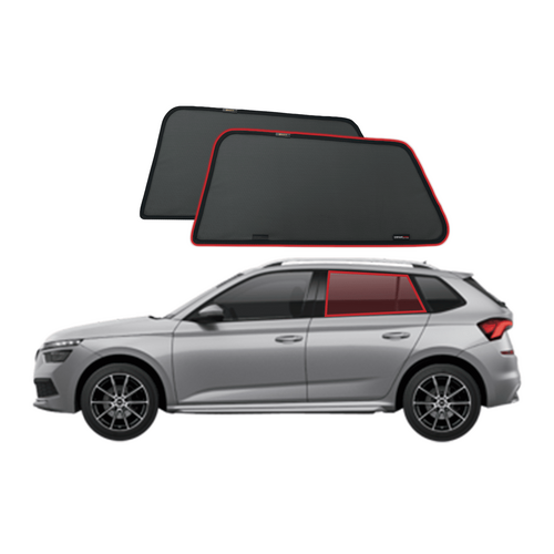 Skoda Kamiq Car Rear Window Shades (2019-Present)