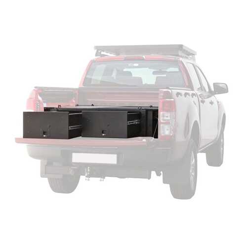 Front Runner Ford Ranger T6 DC Drawer Kit