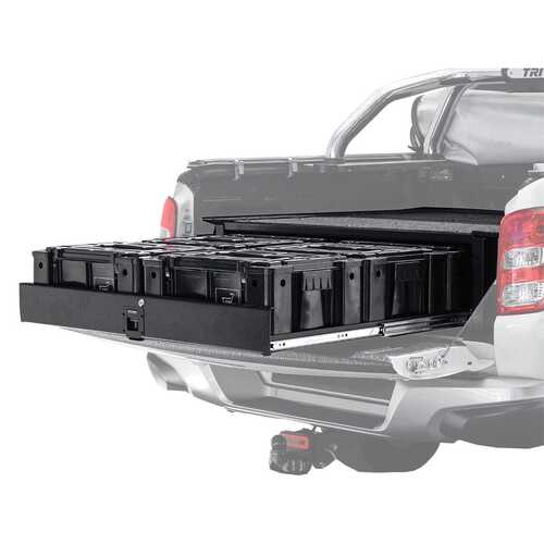 Front Runner Mitsubishi Triton (2015-Current) Wolf Pack Drawer Kit