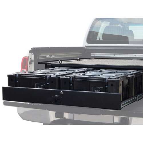 Front Runner Nissan Navara D40 DC Wolf Pack Drawer Kit