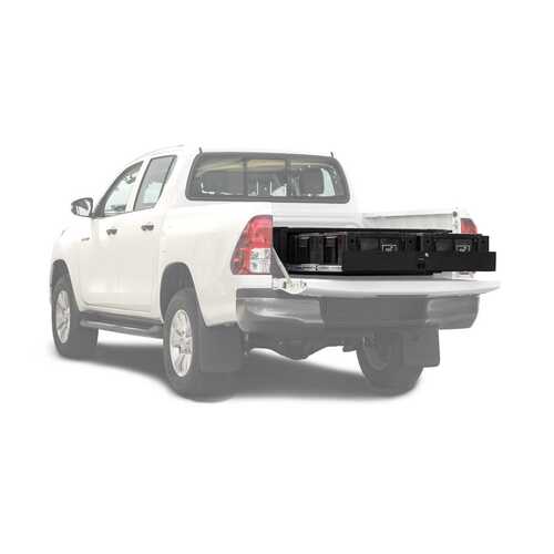 Front Runner Suits Toyota Hilux Revo (2016-Current) Wolf Pack Drawer Kit