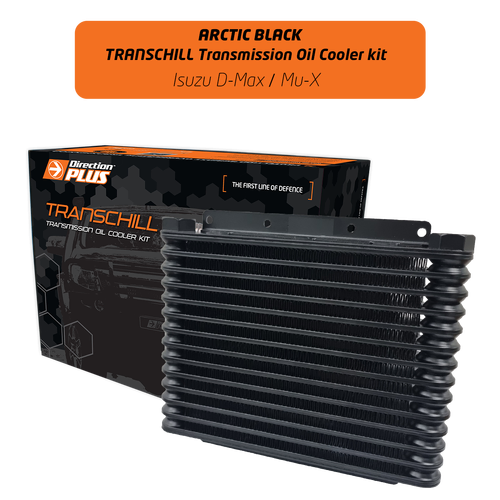 Direction Plus Transchill Arctic Black Transmission Cooler Kit -  Isuzu Isuzu D-Max & Mu-X 