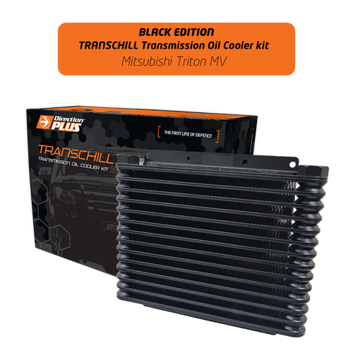 Direction Plus Transchill Arctic Black Transmission Cooler Kit -  Triton Mv 