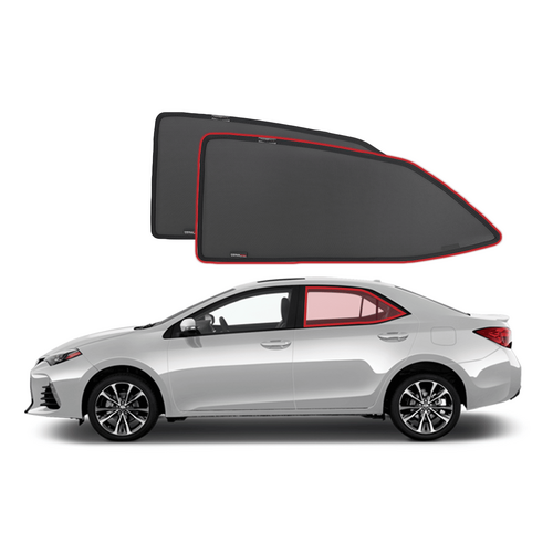 Suits Toyota Corolla Sedan 11th Generation Car Rear Window Shades (E170; 2013-2019)