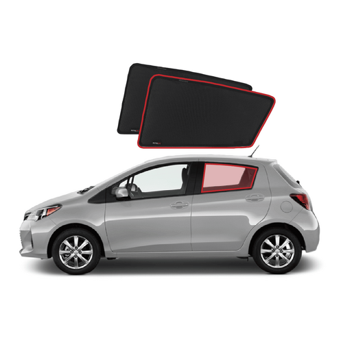 Suits Toyota Yaris/Vitz Hatchback 3rd Generation Car Rear Window Shades (XP130; 2010-2019)