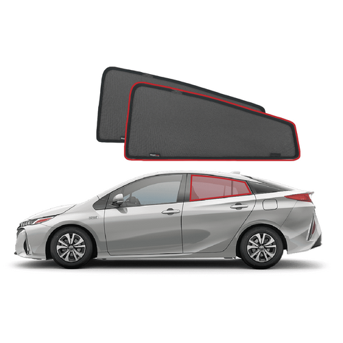 Suits Toyota Prius Hatchback 4th Generation Car Rear Window Shades (XW50; 2015-2022)