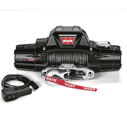 Warn ZEON 10-S 10,000lbs 12V Electric Winch Spydura Synthetic Rope