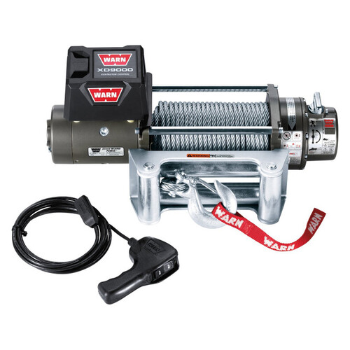 Warn XD9 9000lbs Compact Recovery Electric Winch 12V Steel Wire Rope