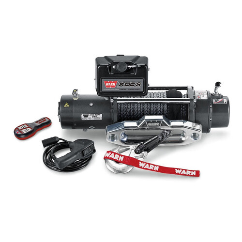 Warn XDC-S 9500lbs Recovery Electric Winch 12V Synthetic Rope Wireless Remote