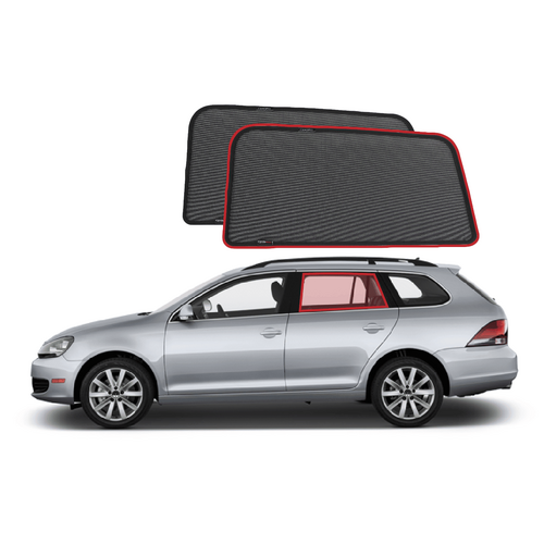 Volkswagen Golf Wagon 5th/6th Generation Car Rear Window Shades (MK5/MK6, Typ 1K/5K; 2003-2013)