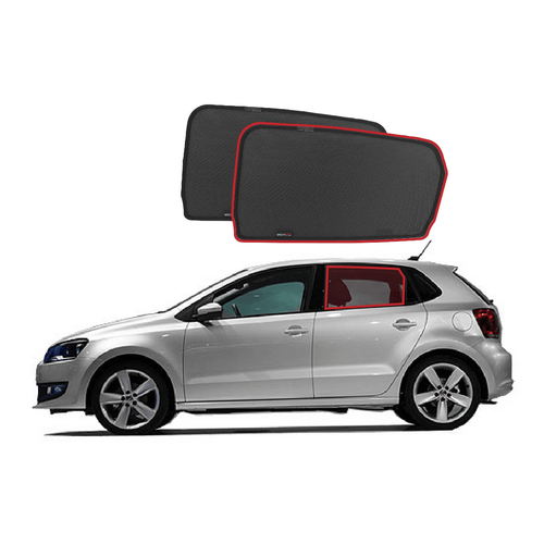 Volkswagen Polo 5th Generation Car Rear Window Shades (MK5; 2009-2018)