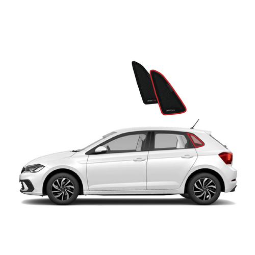 Volkswagen Polo 6th Generation Port Window Shades (MK6, Typ AW; 2018-Present)